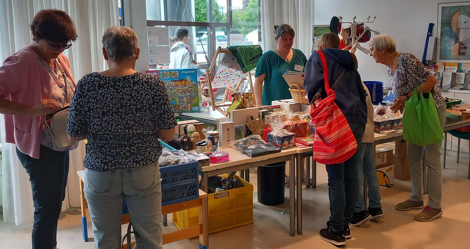 Tombola der germeringer Insel und des Fördervereins