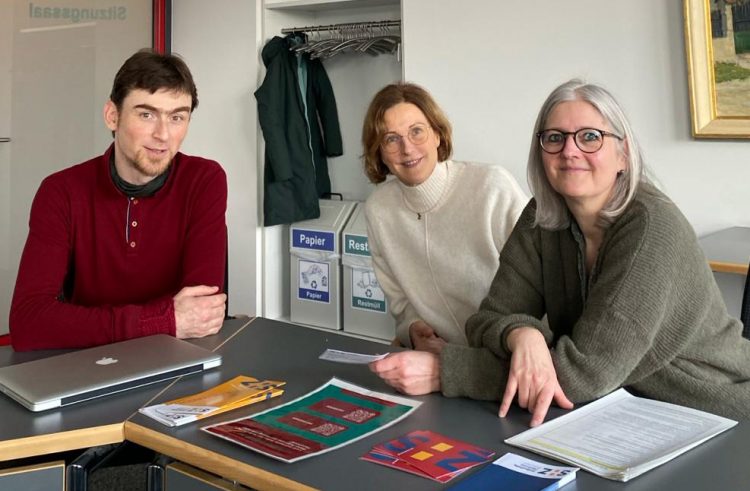 Treffen der Selbsthilfe: Juri Chervinski, Christiane Niehus und Ute Köller